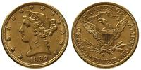 5 dolarów 1899/S, San Francisco, złoto 8.34 g