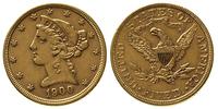 5 dolarów 1900, Filadelfia, złoto 8.33 g