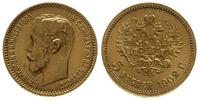 5 rubli 1902/AP, złoto 4.30 g, Kazakov 252