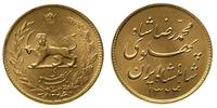 1 pahlavi 1945 (1324), złoto 8.13 g, piękne, Fr.