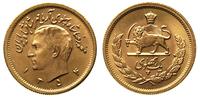 1 pahlavi 1975 (1354), złoto 8.15 g, piękne, Fr.