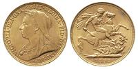 1 funt 1893, Londyn, złoto 7.97 g, Fr. 396