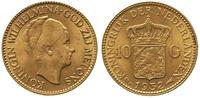 10 guldenów 1932, Utrecht, złoto 6.72 g, bardzo 
