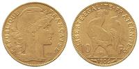 10 franków 1906, Paryż, złoto 3.22 g