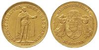 10 koron 1906, Kremnica, złoto 3.37 g