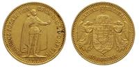 10 koron 1897 / KB, Kremnica, złoto 3.37 g, Fr. 