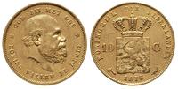 10 guldenów 1876, Utrecht, złoto 6.70 g