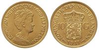10 guldenów 1911, Utrecht, złoto 6.73 g