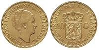 10 guldenów 1933, Utrecht, złoto 6.72 g, bardzo 