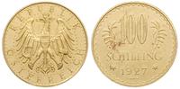 100 szylingów 1927, złoto 23.52 g