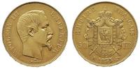50 franków 1855/A, Paryż, złoto 16.12 g