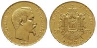50 franków 1857/A, Paryż, złoto 16.15 g