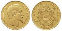 50 franków 1858/A, Paryż, złoto 16.14 g