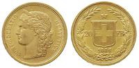 20 franków 1886, typ Helvetia, złoto 6.45 g