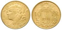 10 franków 1913/B, Berno, złoto 3.23 g