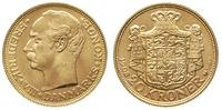 20 koron 1908, Kopenhaga, złoto 8.95 g, bardzo ł