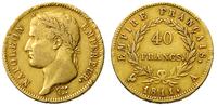 40 franków 1811/A, Paryż, złoto 12.90 g