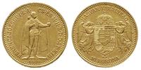 10 koron 1892/KB, Kremnica, złoto 3.39 g