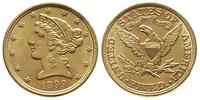 5 dolarów 1899, Filadelfia, złoto 8.35 g