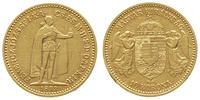 10 koron 1893, złoto 3.36 g