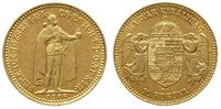 10 koron 1906, złoto 3.38 g