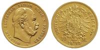 10 marek 1872/A, Berlin, złoto 3.93 g, J. 242