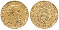 20 marek 1888/A, Berlin, złoto 7.96 g
