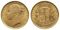 funt 1871, złoto 7.98 g, ładny egzemplarz