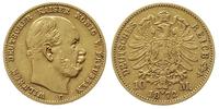 10 marek 1872/C, Frankfurt, złoto 7.92 g, Jaeger