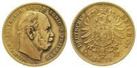 10 marek 1873/A, Berlin, złoto 3.95 g, patyna, J