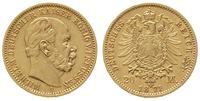 20 marek 1871/A, Berlin, złoto 7.94 g, rzadkie