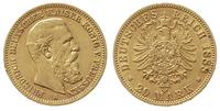 20 marek 1888/A, Berlin, złoto 7.94 g