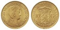 10 guldenów 1913, Utrecht, złoto 6.73 g, ładne