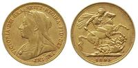 funt 1895/S, Sydney, złoto 7.94 g