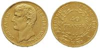 40 franków AN XI (1802-1803)/ A, Paryż, złoto 12