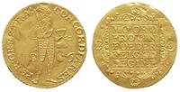 dukat 1806, Utrecht, złoto 3.37 g, pogięty