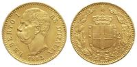 20 lirów 1882, Rzym, złoto 6.44 g