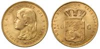 10 guldenów 1897, Utrecht, złoto 6.72 g