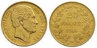 20 franków 1865, złoto 6.45 g, Friedberg 411