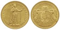 10 koron 1893/KB, Kremnica, złoto 3.37 g