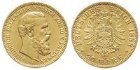 20 marek 1888, Berlin, złoto 7.95 g, Jaeger 248