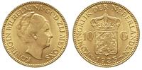 10 guldenów 1925, Utrecht, złoto 6.70 g