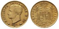 40 lirów 1814 / M, Mediolan, złoto 12.87 g