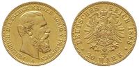 20 marek 1888 /  A, Berlin, złoto 7.94 g