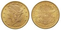 20 dolarów 1891/S, San Francisco, złoto 33.43 g