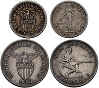 5 centów 1903 i 10 centów 1907 centów, razem 2 s