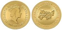 100 dolarów 1987, Australian Nugget, złoto "999'