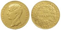 20 franków AN XI A, Paryż, złoto 6.41 g, Friedbe