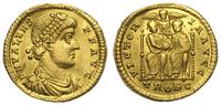 solidus 367-375, Trewir, Aw: Popiersie cesarza w