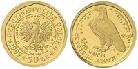 50 złotych 1995, Warszawa, Orzeł Bielik, złoto, 